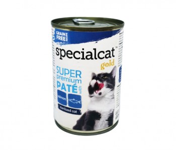 Пастет Special Cat Gold Salmon 400 г - сьомга